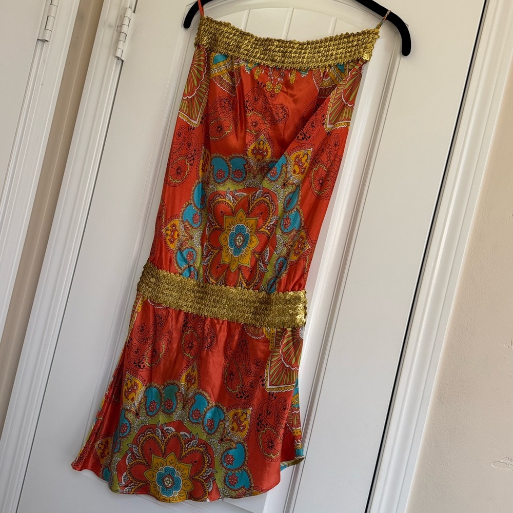 EVOLVE Beautiful Silk Dress Size S